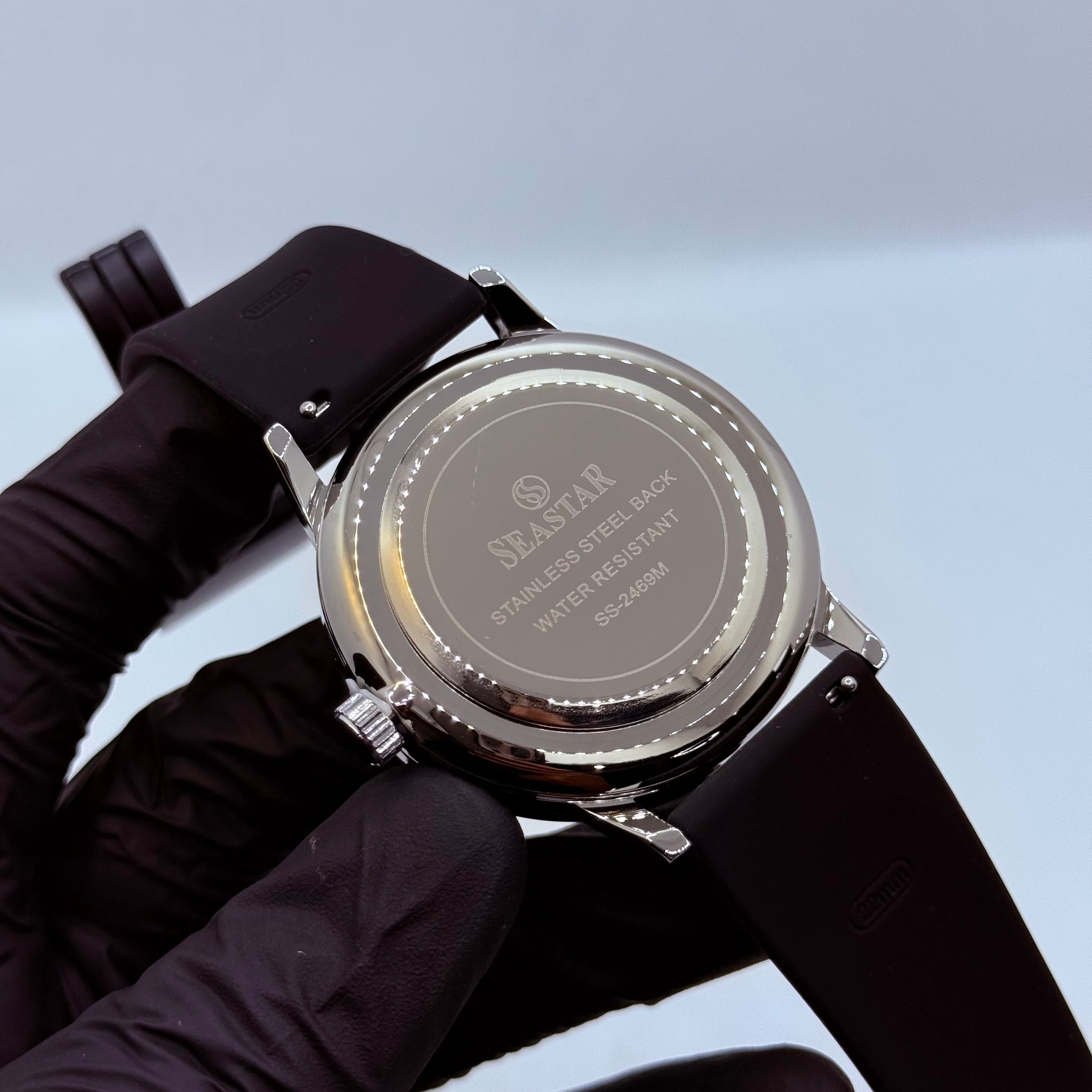 Ferrari wheel green silicon strap