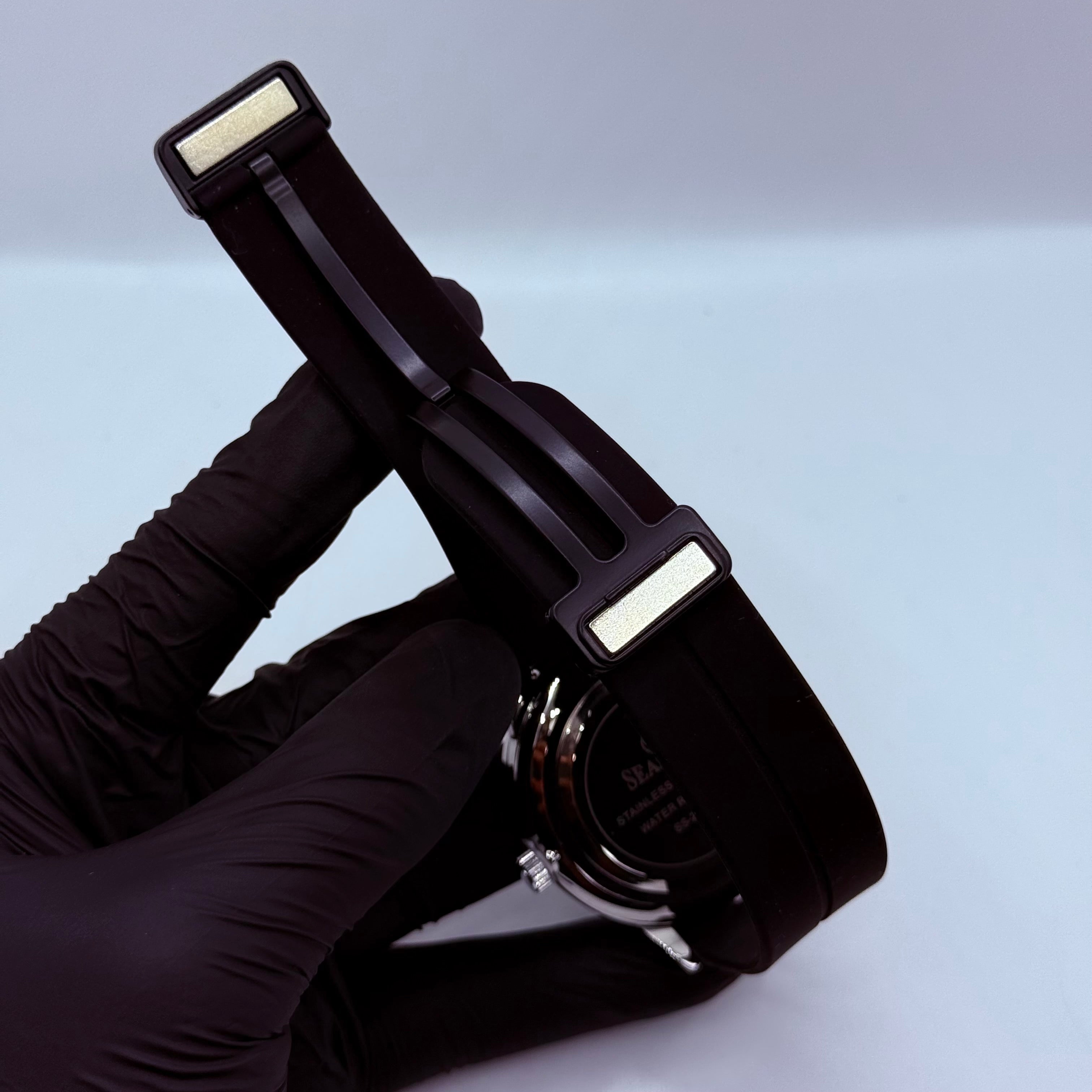 Ferrari wheel green silicon strap