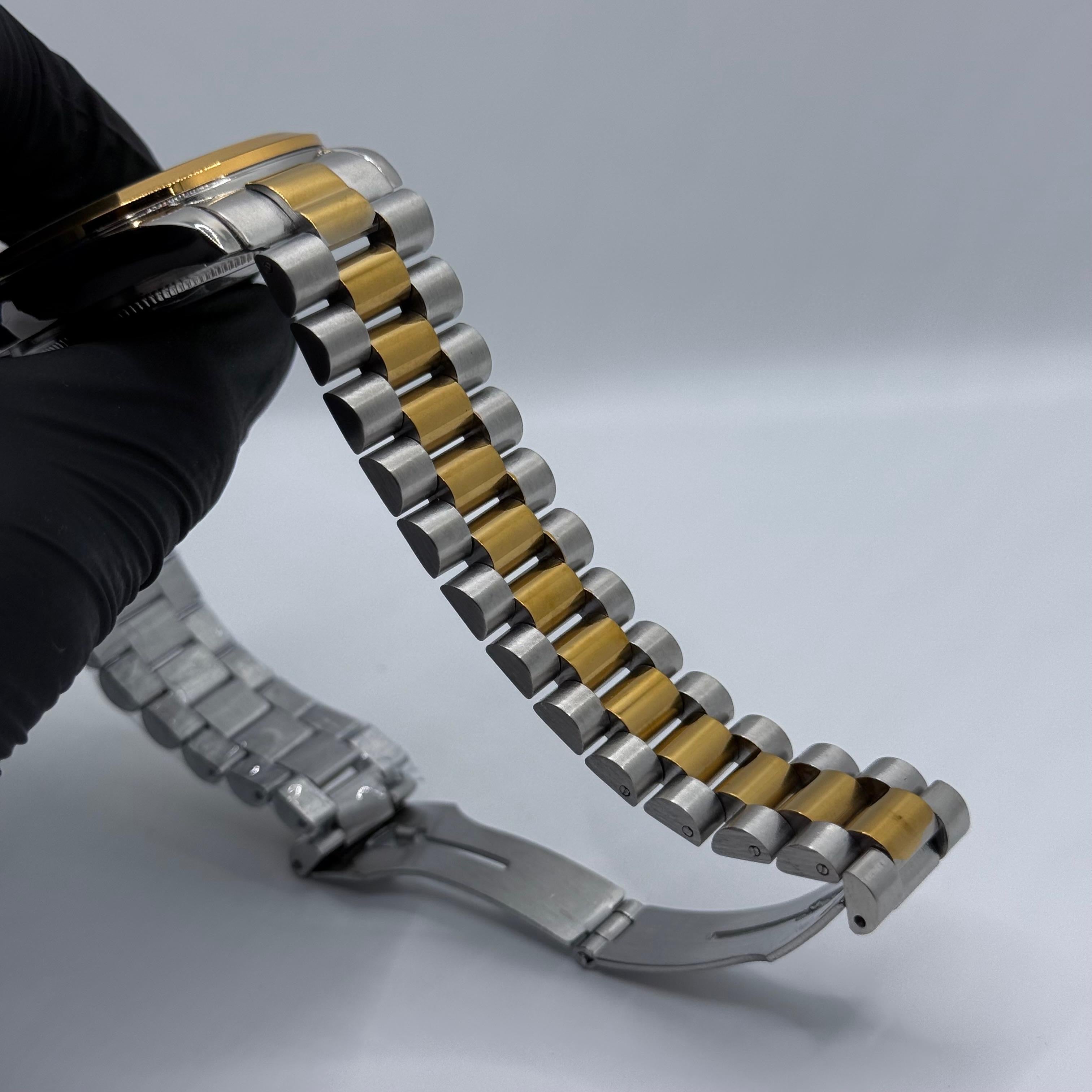 Rolex oyster truetone with black dial