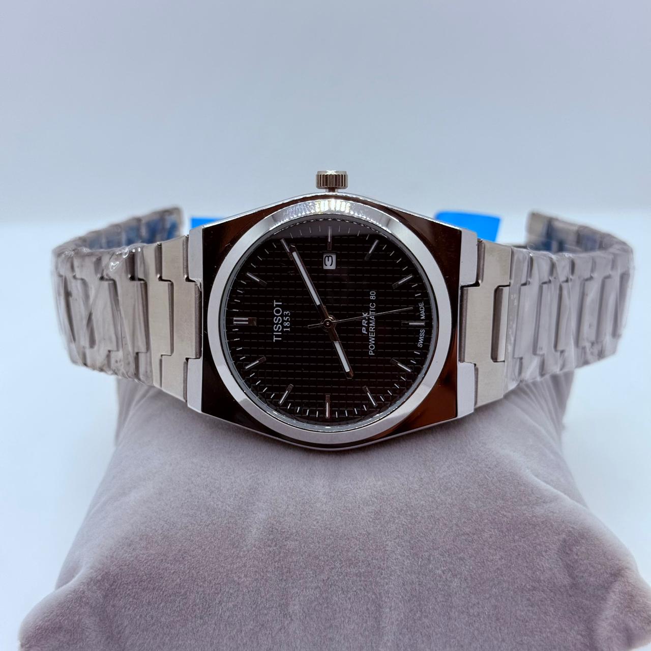 Tissot Prx 1853 Silver with Black dail